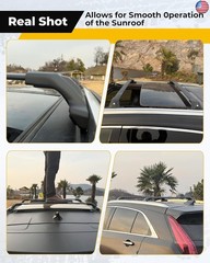 EZREXPM 265LBS Lockable Cross Bars Roof Rack Fit for Chevrolet Chevy