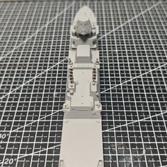3D printing 1/700 British Type 26 missile frigate Unpainted/Waterline