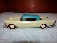 Vintage Promo 1957 Buick Roadmaster 2 dr. HT 2 Tone Green Rare