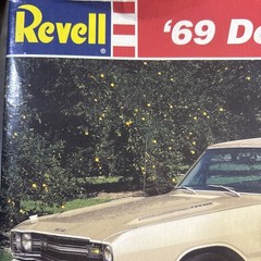 1995 Revell 1:25 Scale Sealed Model Kit ‘69 Dodge Dart GTS Skill Lvl 2 Kit #7603