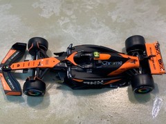 Formula racing mclaren #4 jw/4 pitmen 1/43 scale new RARE BY BURAGO