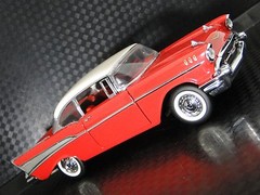 57 Chevy 1957 Chevrolet Built Vintage Car 1 24 Red BelAir 12 Model 56 18 1955 55
