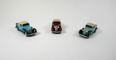 New! SMC-GG-1072 1933 Buick Convertible Top Up 2 Door HO-1/87 Scale Clear Resin