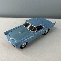 Vintage 1950’s Light Blue 7″ Thunderbird Kit Model Plastic Car Unbranded