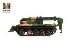 1/72 Chinese Type 84 Armored Recovery Vehicle 3D Resin Jungle Tricolor Model