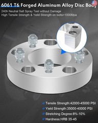 ECCPP 4PCS 1.5 inch (38mm)5×5.5 to 5×5 Wheel Adapters Conversion 5×139.7 to