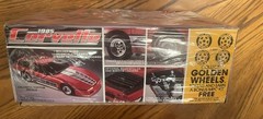 MPC 1985 Chevrolet Corvette 1:25 Scale Model #1-3727 Bag Sealed Open Box
