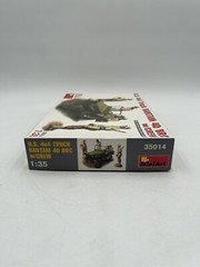 Miniart U.S. 4×4 Truck Bantam 40 BRC w/ Crew 1/35 Scale Plastic Model Kit #35014