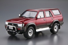 Aoshima 1/24 1991 TOYOTA 4Runner Hilux Surf SSR-X Wide Body Plastic Model Kit