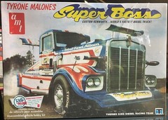 Tyrone Malone’s Super Boss Custom Kenworth World’s Fastest Diesel Truck AMT 1/25