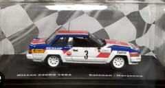 UNUSED WRC NISSAN 240 RS SALONEN 1:43 RALLY SCALE MODEL 1:43 BUBBLE DIECAST