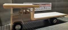 3 Car Flat Bed Wrecker Tow Truck Bed 1:25 scale kit Diorama Assembly required