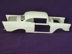 1957 Chevy 2dr Hardtop BODY for Atlantis Revell 1:25 Model Kit Chevrolet Bel Air