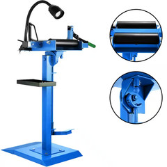Manual Tire Spreader Portable Tire Changer with Stand Adjustable LED Light Tire