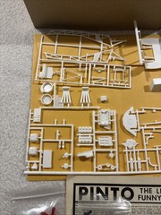 Johan 1/25 Pinto “The Torrid Little Funny” White Plastic.
