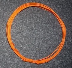 LEX’S SCALE MODELING Ignition Spark Plug Wire in Orange 1/24 1/25 Models 3FT