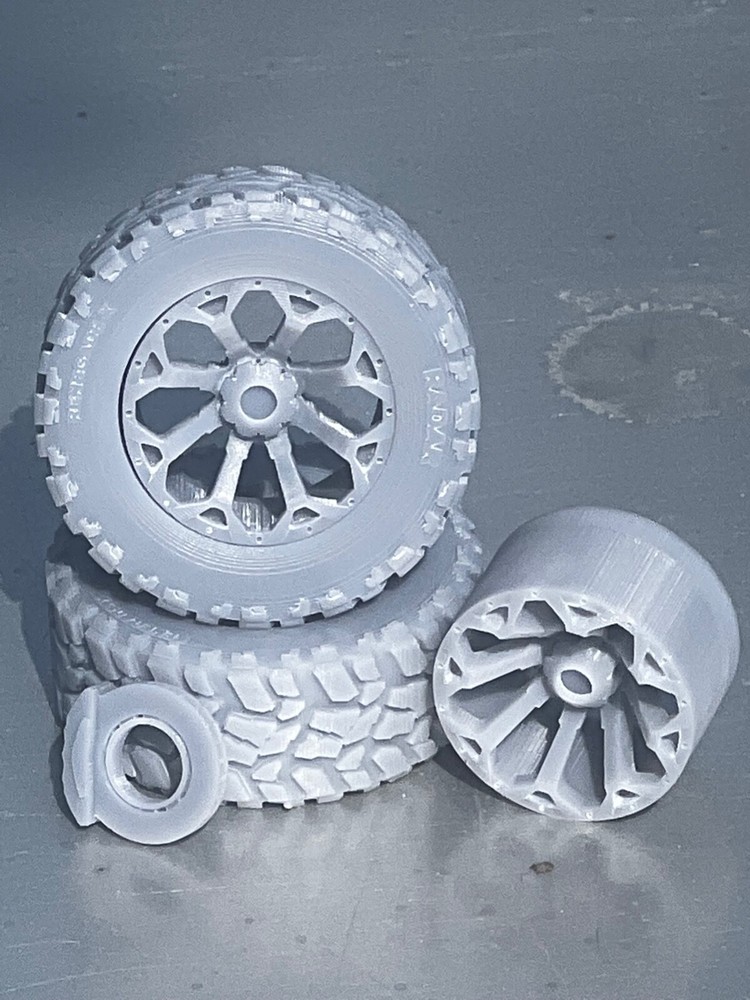 Resin 1/24 Scale 20 inch model car wheels, 1/24 1/25 Truck
