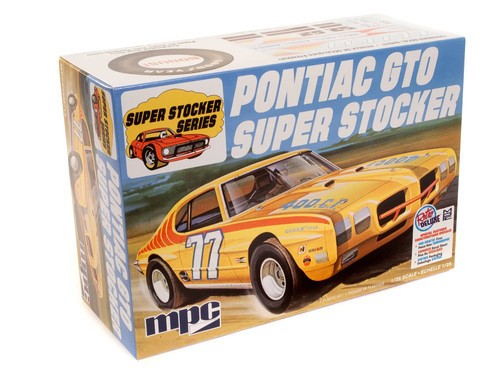 M13d sealed rare MPC 939 1:25 1970 Pontiac GTO Super Stocker Model Kit mpc939