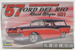 Revell 1957 Ford Del Rio Ranch Wagon 2-In-1 (New Parts) 1/25 Model Car Kit 14548