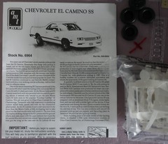 Chevrolet El Camino Model Kit 1/25 NOS from 1998 bags sealed no box!