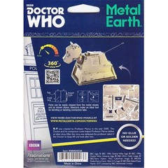 Fascinations Metal Earth Doctor Who Rusty K-9 Laser Cut 3D MMS403A