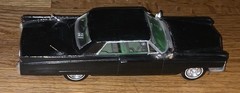 Cadillac 1963 Model Built Incomplete Diorama, Kit bashing, Junkyard Etc.