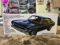 AMT 1972 Chevy Nova SS Pro Stocker 1/25 Scale Model Kit #AMT1142M/12 SEALED