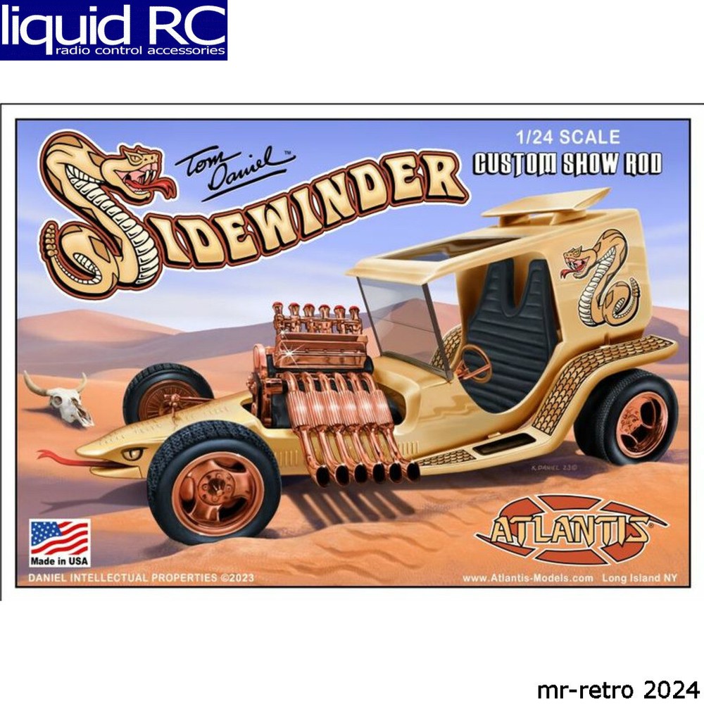 Atlantis Models M2210 1/24 Tom Daniel Sidewinder Custom Show Rod Plastic Model