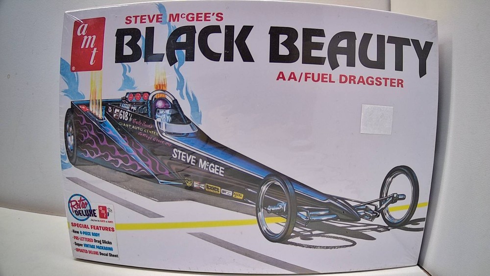 Steve McGee Black Beauty Wedge Dragster 1:25 Scale Plastic Model Kit #1214