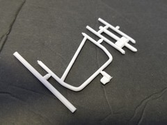 1968 Ford Mustang GT ROLL BAR from Revell 1:25 Model Kit 68