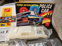 AMT 1970 Ford Galaxie Interceptor Police Car Model Kit#788/12 Unbuilt complete