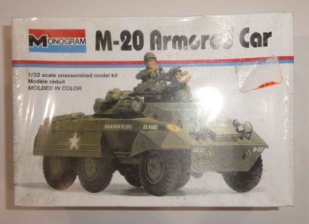 1:32 MONOGRAM 4101 : US ARMY M-20 ARMORED CAR