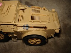 Built Vehicle/Tank 6 inches long Well Built & Painted Excellent Cond Nice Detail