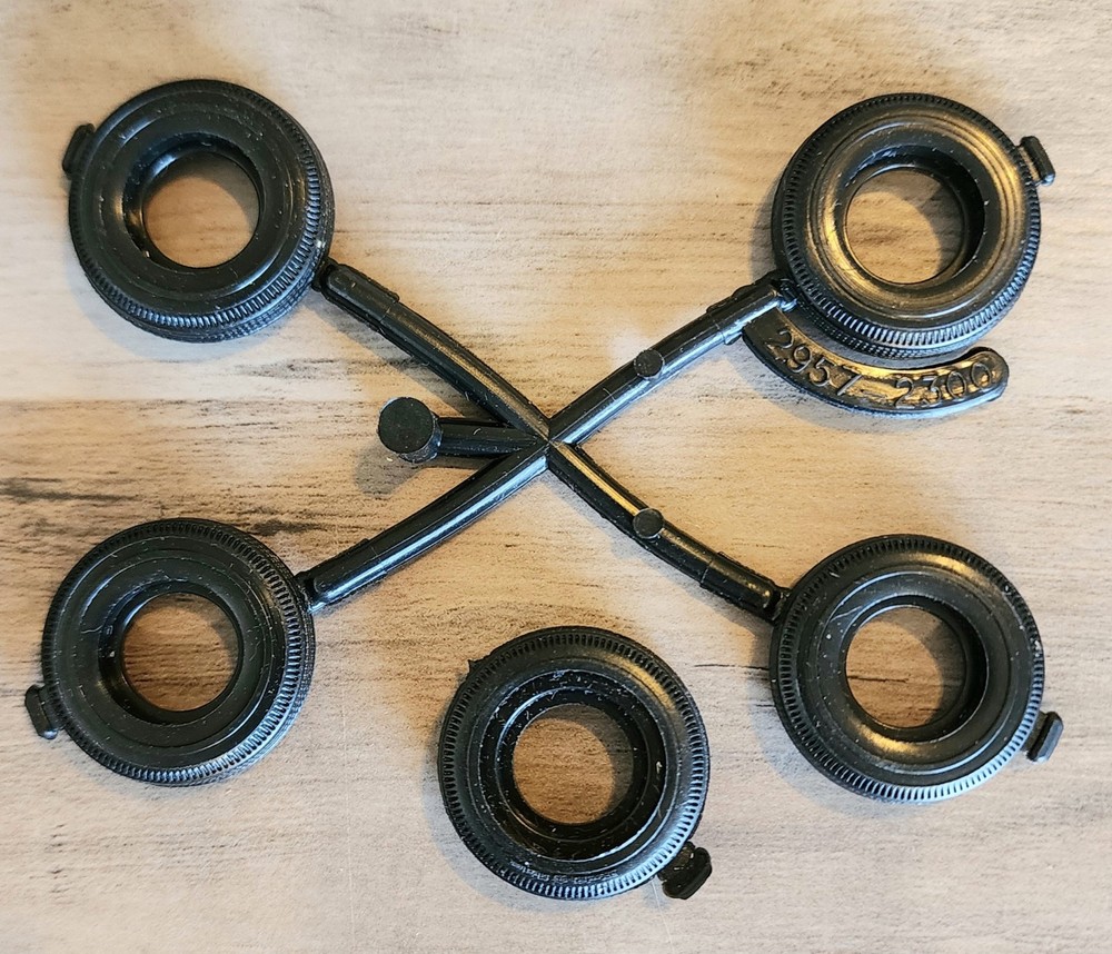 1/25 Scale New Rubber Tire Set Model Car Parts