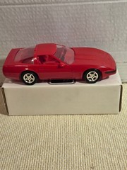 1994 and 95 Chevrolet Corvette ZR-1s. 1/25 promos AMT in Torch Red. 95 last ZR-1