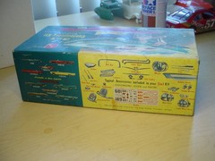 Vintage SMP 1960 Empty Model Car Kit BOX ONLY 1/25 uprm1