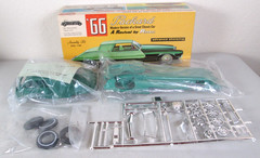Vintage 1966 PACKARD Renwal 1/25th Car Model Kit Revival Series (104-229)