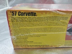 Revell Motorworks ’57 Corvette Model Kit #85-1254 unopened dented Box