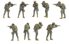 Hobby Fan HF-750 1/35 ROC Modern Infantry in Combat 4 Figs Set – USA Shipping