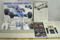 TAMIYA F1 BRABHAM BT50 BMW TURBO RACE CAR 1:20 SCALE MODEL KIT #2017 BOXED