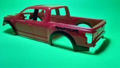 2017 Ford Racing F-150 SVT Raptor 1/25 cab bed chassis interior pick up truck