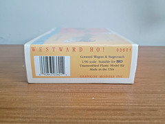 Vintage Westward HO Mini Kits Covered Wagon & Stagecoach HO Scale Sealed in Box