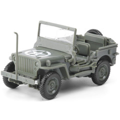 Unique 1/48 US Willys Army Jeep Model Kit of the famous MB 4×4 – Ships from USA!