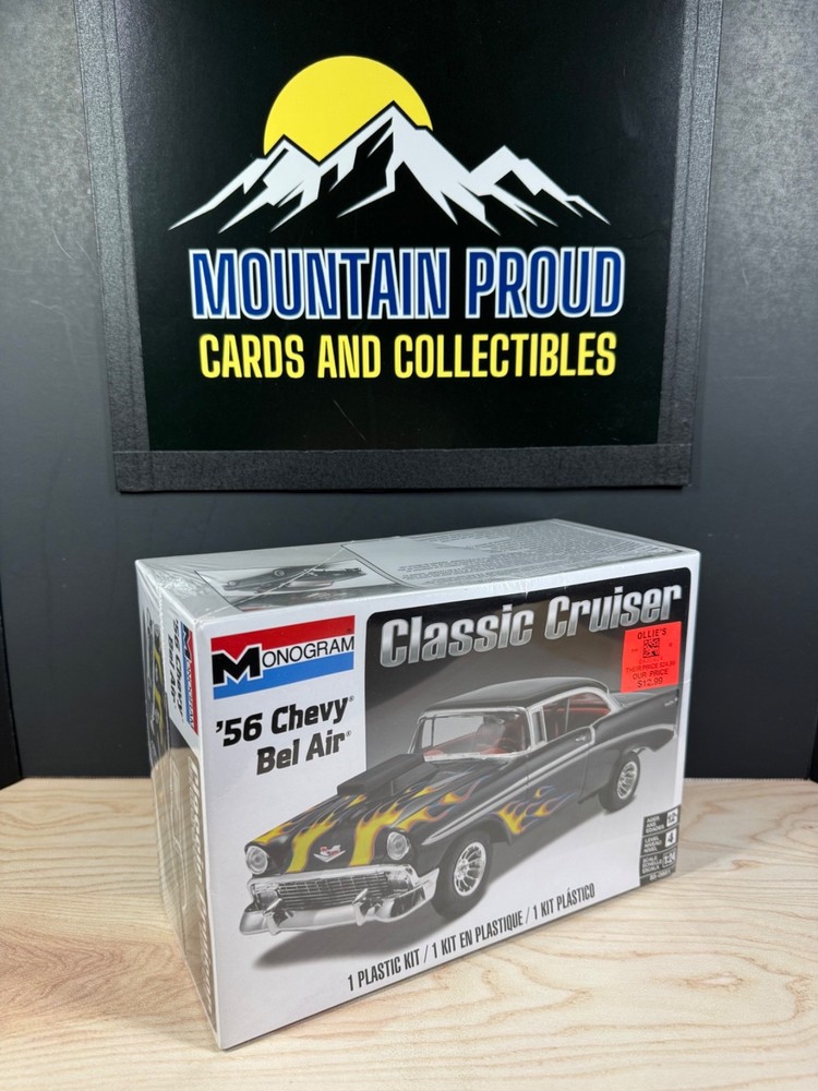 MONOGRAM CLASSIC CRUISER ’56 CHEVY BEL AIR – 1:24 SCALE KIT #85-0881 SEALED NIB