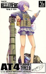 TomyTec Little Armory 1/12 LD048 AT4 2.0 Anti Tank RPG Plastic Model Kit