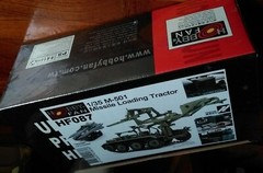 Hobby Fan 1/35 M-501 Missile loading tractor for MIM-23 HAWK Missile Resin kit
