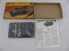 Vintage 1980 Testors Italeri 1/35 Scale WWII Willys Jeep Commando Car #853 New!