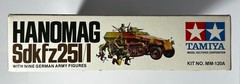 Tamiya MM-120A 1/35 Scale Sd.Kfz. 251/1 Hanomag w/9 Figures – VTG, Parts Sealed