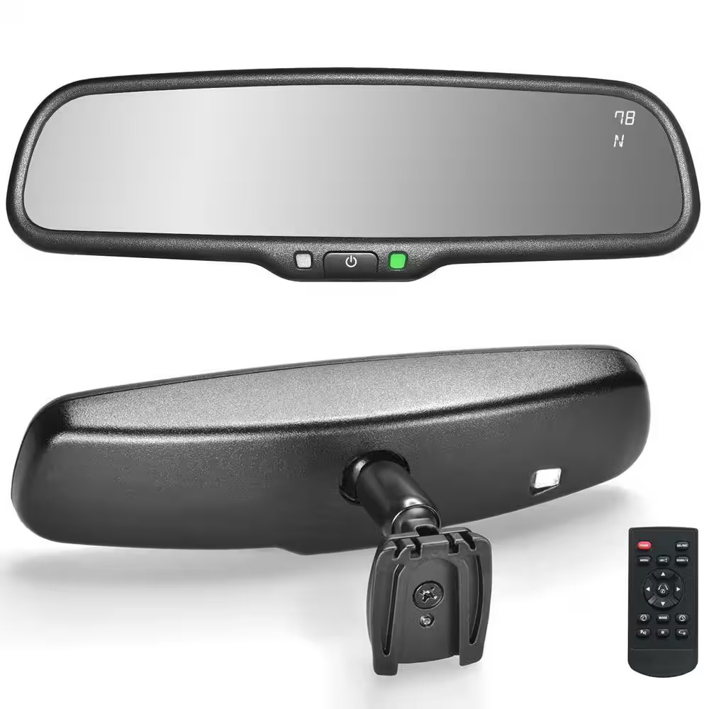 10.5 In. OEM Rear View Mirror/4.3 In. LCD Scree, Dimming, Adjustable Guide Line,