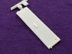 1991 Chevy S-10 Lowrider INNER TAILGATE from Revell 1:25 Model Kit